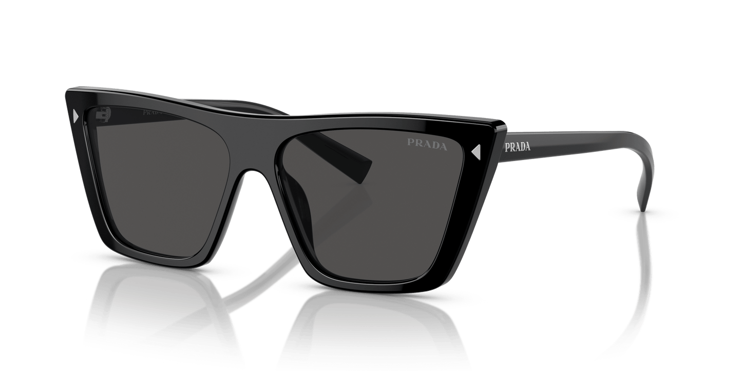 Prada Sunglasses Black-Dark Grey | PRADA PR 21ZS Black-Dark Grey