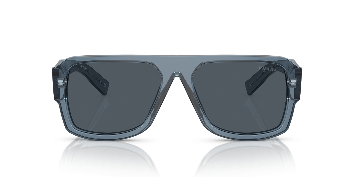 Prada PR 22YS Transparent Grey-Dark Grey Sunglasses