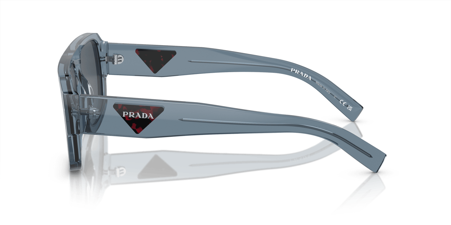 Prada PR 22YS Transparent Grey-Dark Grey Sunglasses