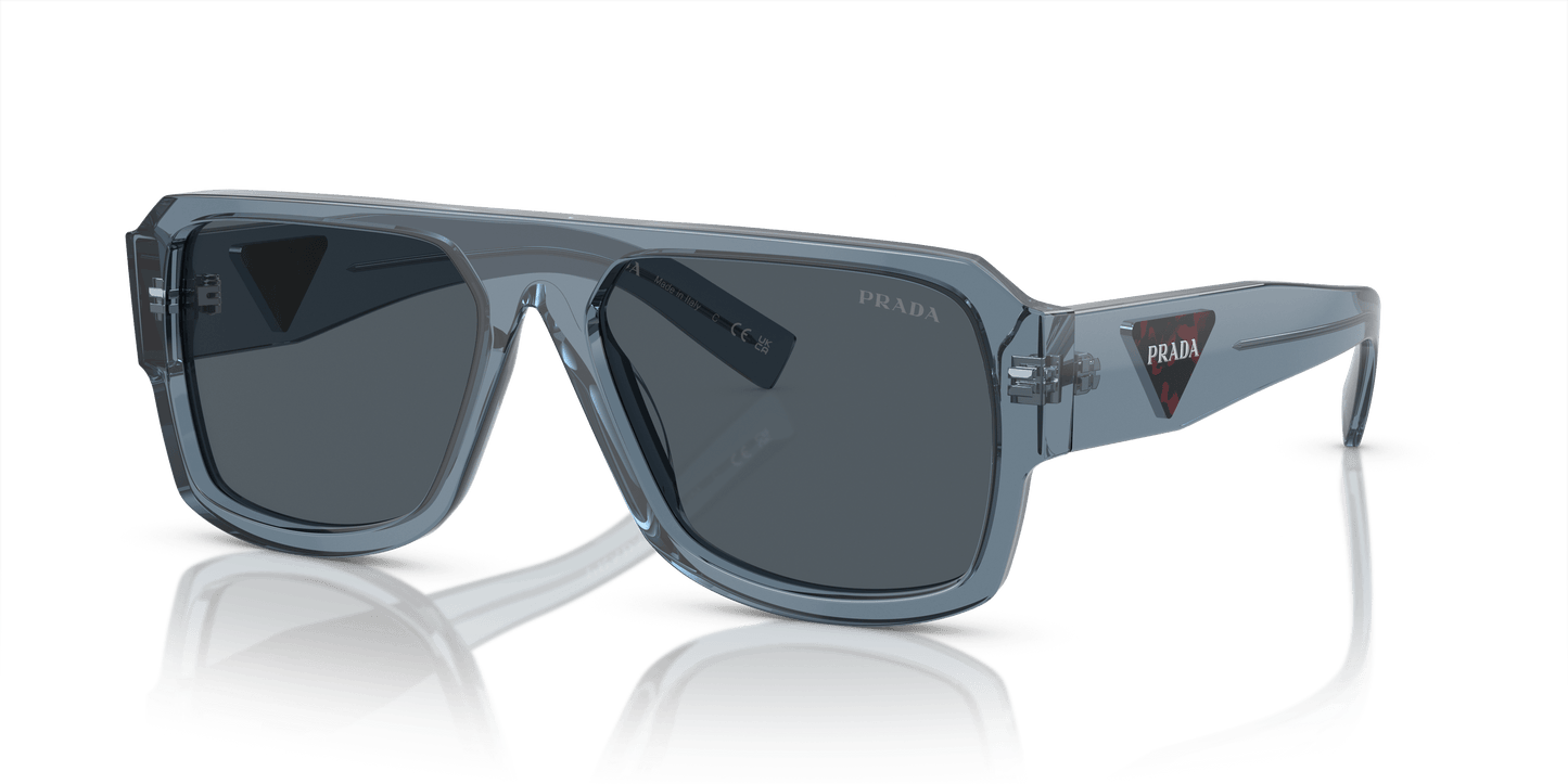 Prada PR 22YS Transparent Grey-Dark Grey Sunglasses