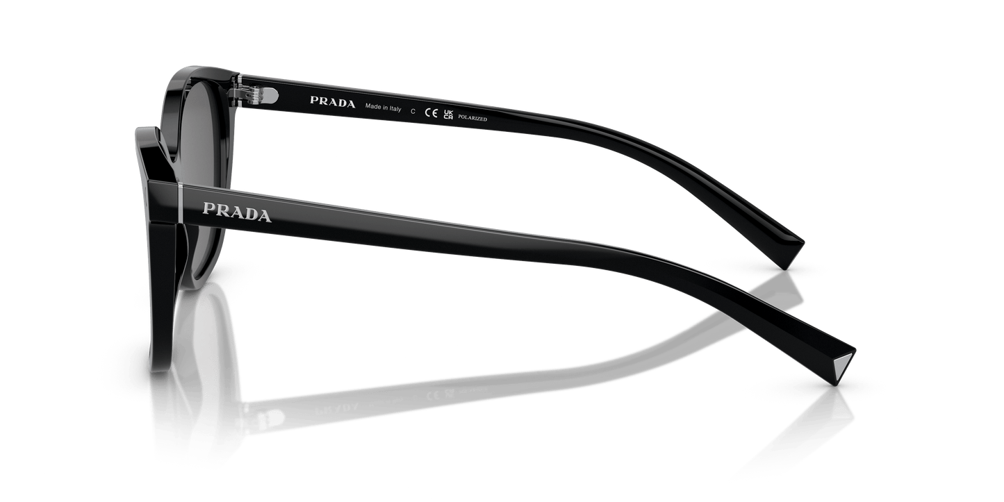 משקפי שמש פראדה שחור-קוטב אפור כהה | PRADA PR 22ZS Black-Polar Dark Grey