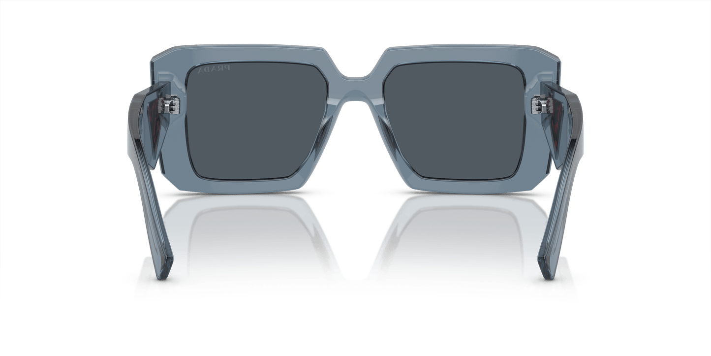 PRADA PR 23YS Transparent Graphite-Dark Grey Sunglasses