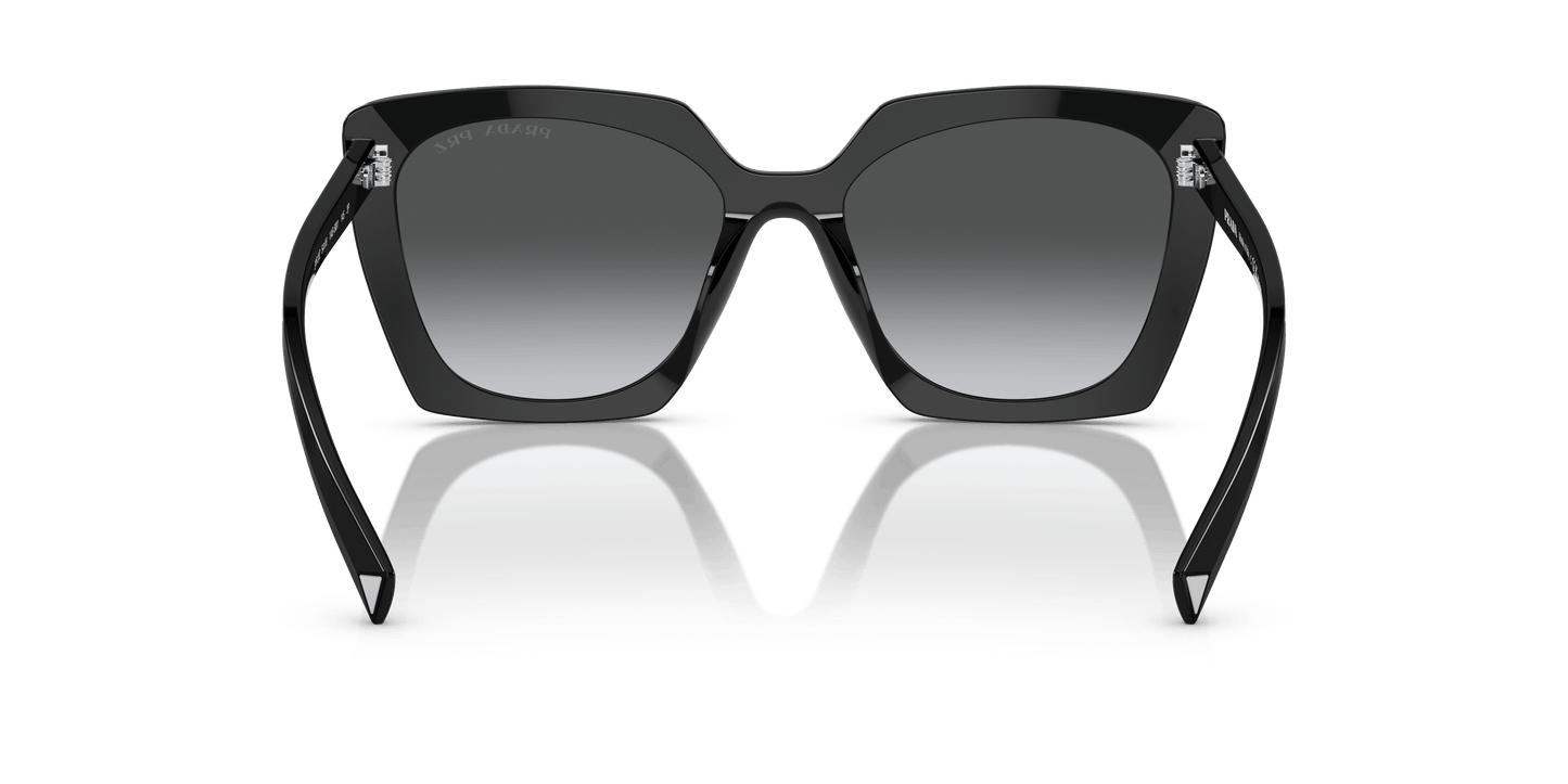 Prada Sunglasses Black-Polar Grey Gradient | PRADA PR 23ZS Black-Polar Grey Gradient