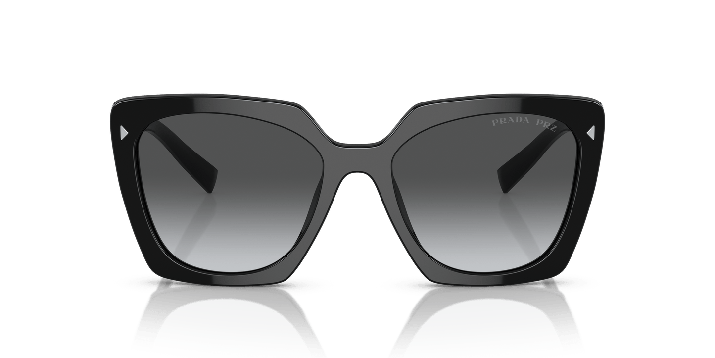 Prada Sunglasses Black-Polar Grey Gradient | PRADA PR 23ZS Black-Polar Grey Gradient