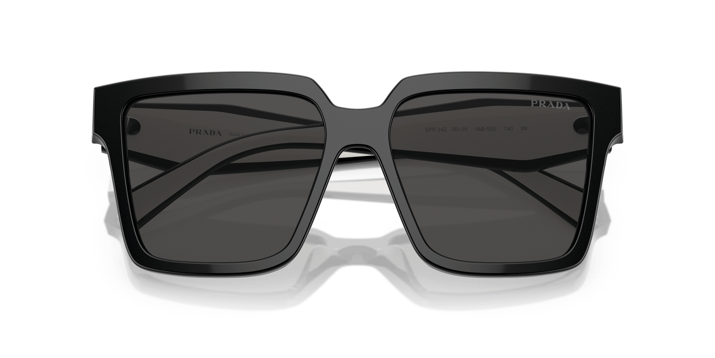 Prada Sunglasses Black-Dark Grey | PRADA PR 24ZS Black-Dark Grey