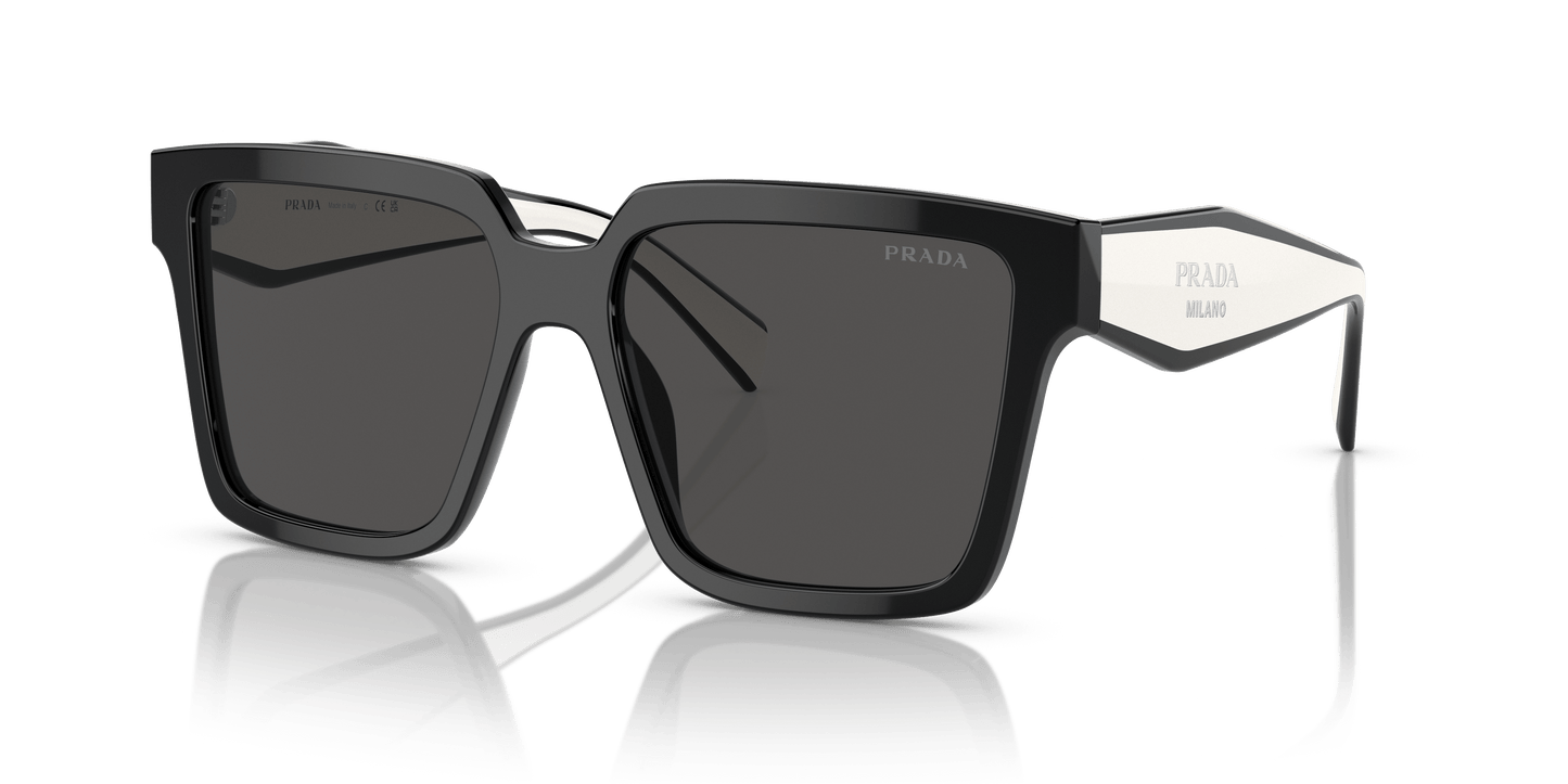 Prada Sunglasses Black-Dark Grey | PRADA PR 24ZS Black-Dark Grey