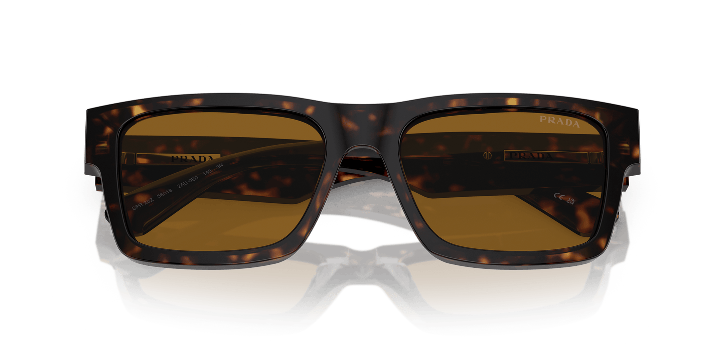 Prada Sunglasses Tortoise-Brown | Prada PR 25ZS Tortoise-Brown