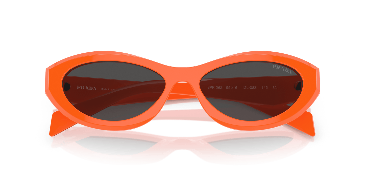 משקפי שמש פראדה כתום-אפור כהה | PRADA PR 26ZS Orange-Dark Grey