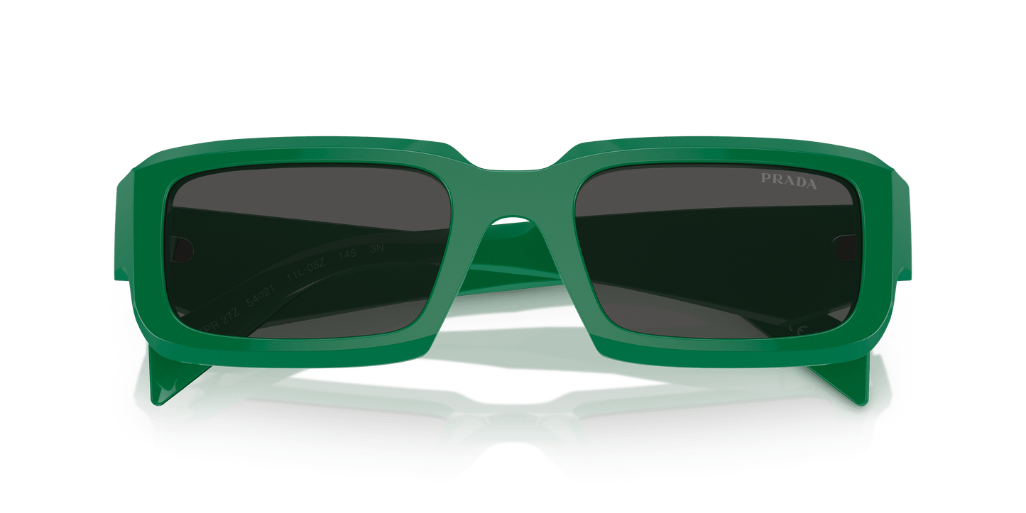 משקפי שמש פראדה שחור/מנגו-אפור כהה | Prada PR 27ZS Black/Mango-Dark Grey