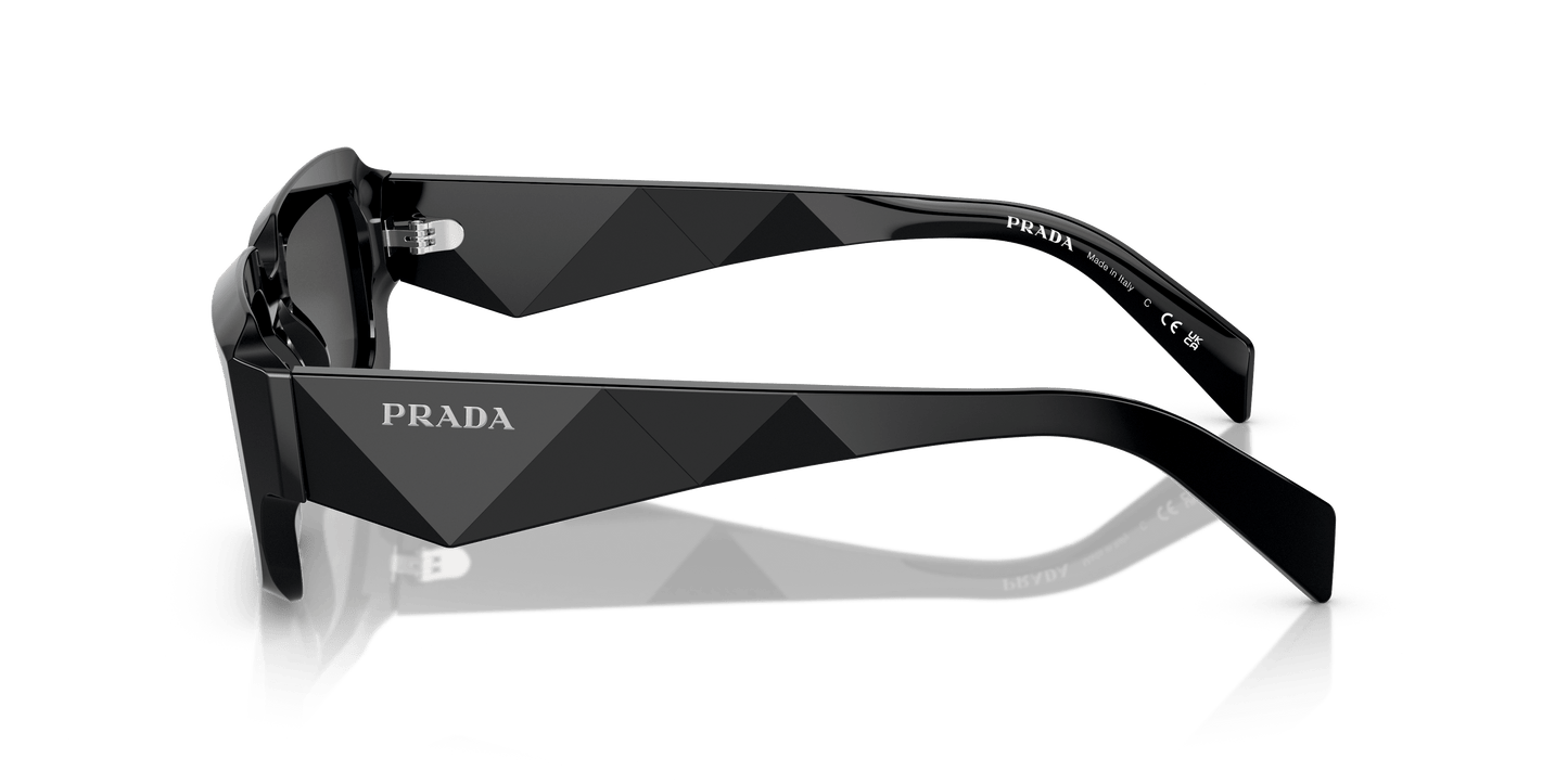 Prada Sunglasses Black-Dark Grey | Prada PR 27ZS Black-Dark Grey