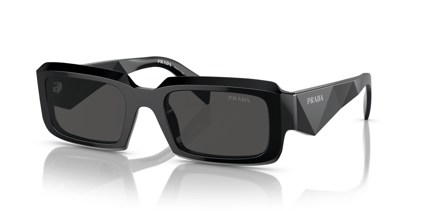 Prada Sunglasses Black-Dark Grey | Prada PR 27ZS Black-Dark Grey