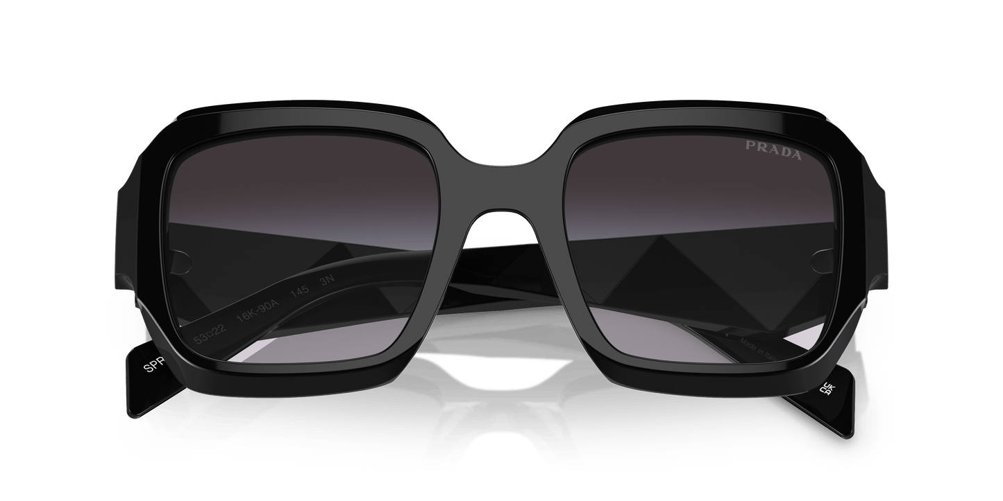 Prada Sunglasses Black-Grey Gradient | PRADA PR 28ZS Black-Grey Gradient