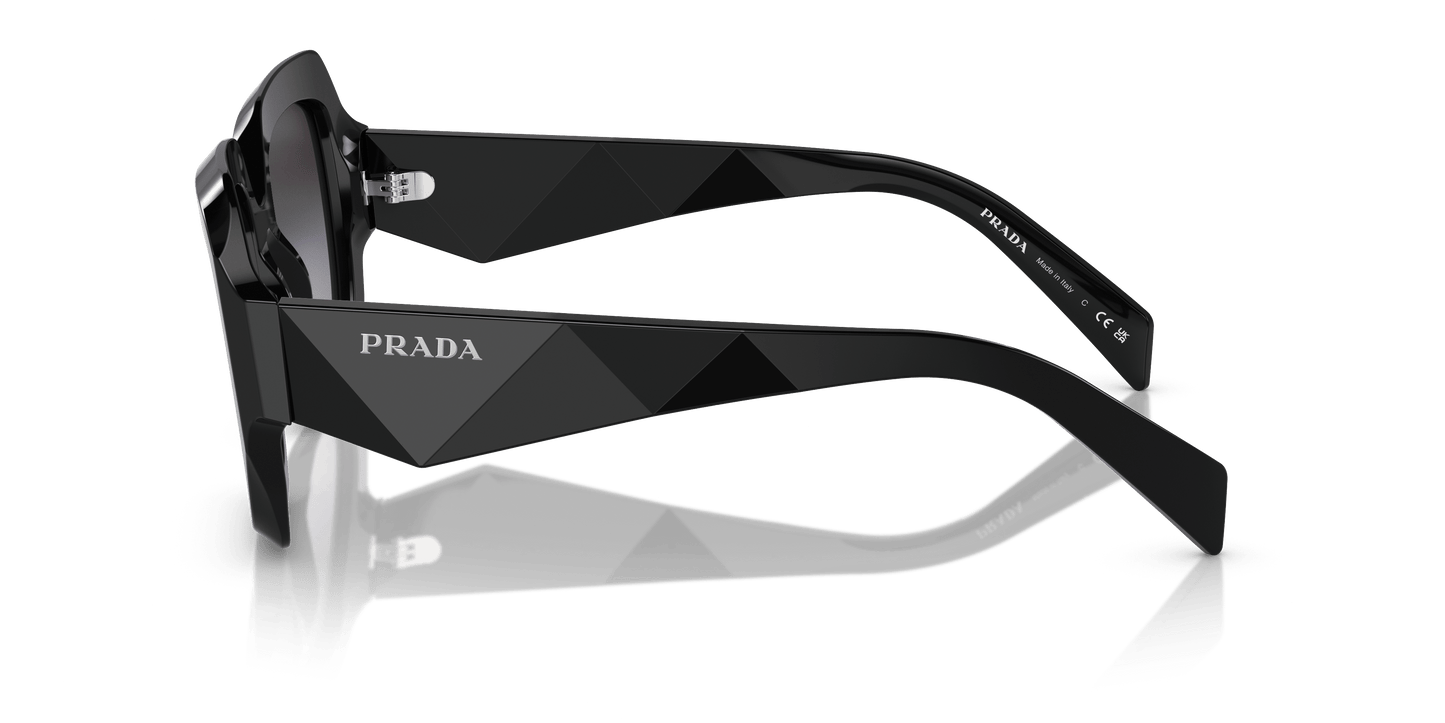 Prada Sunglasses Black-Grey Gradient | PRADA PR 28ZS Black-Grey Gradient
