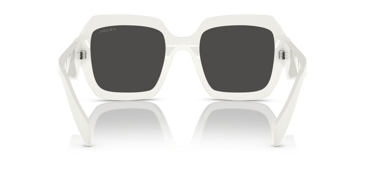 משקפי שמש פראדה לבן-אפור כהה | PRADA PR 28ZS White-Dark Grey