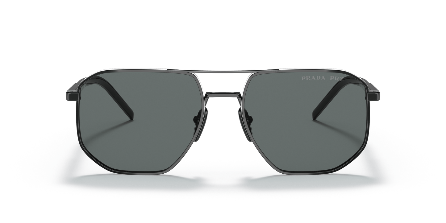 Prada Sunglasses Black-Polar Dark Grey | Prada PR 59YS Black-Polar Dark Grey