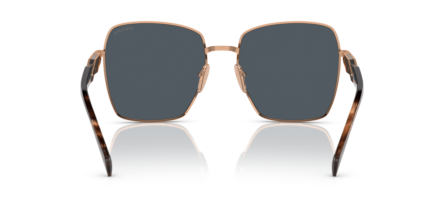 Prada Sunglasses Pink Gold-Dark Grey | PRADA PR 64ZS Pink Gold-Dark Grey