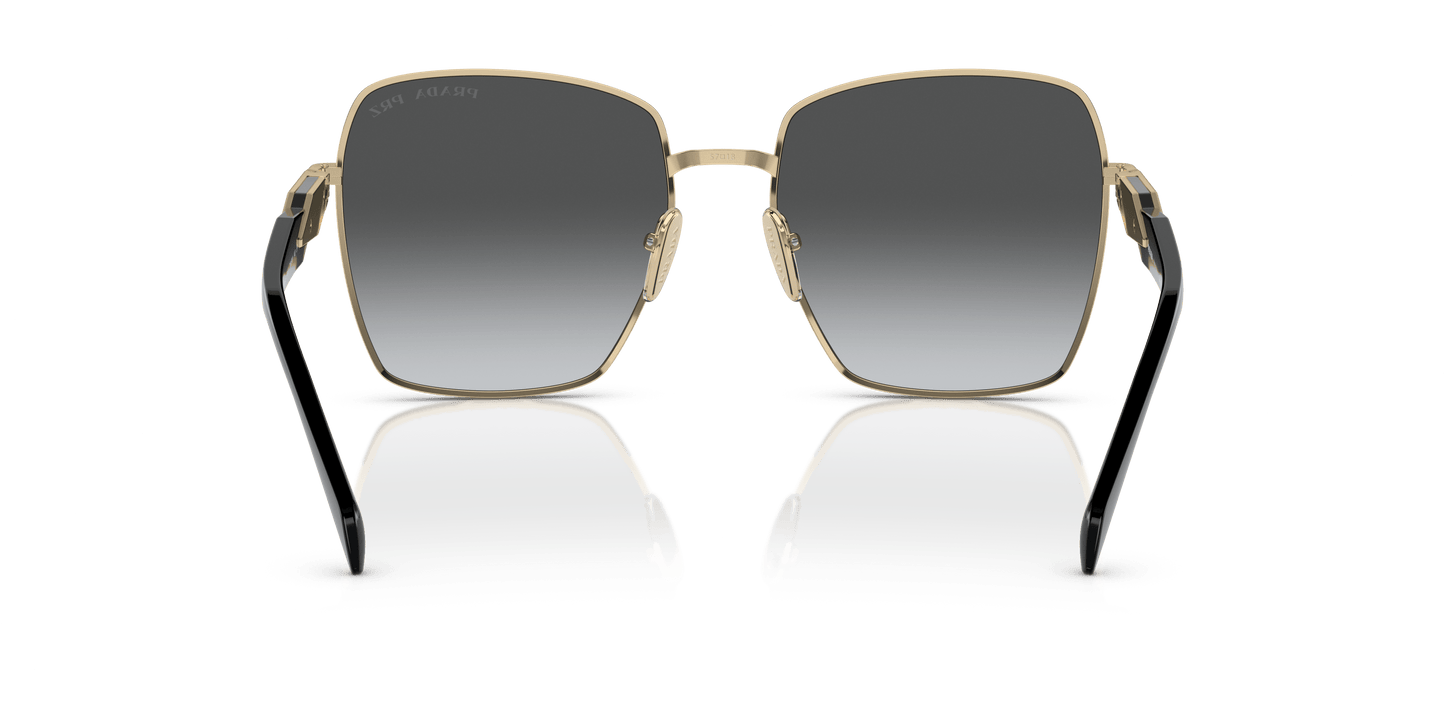 Prada Sunglasses Pale Gold-Polar Grey Gradient | PRADA PR 64ZS Pale Gold-Polar Grey Gradient