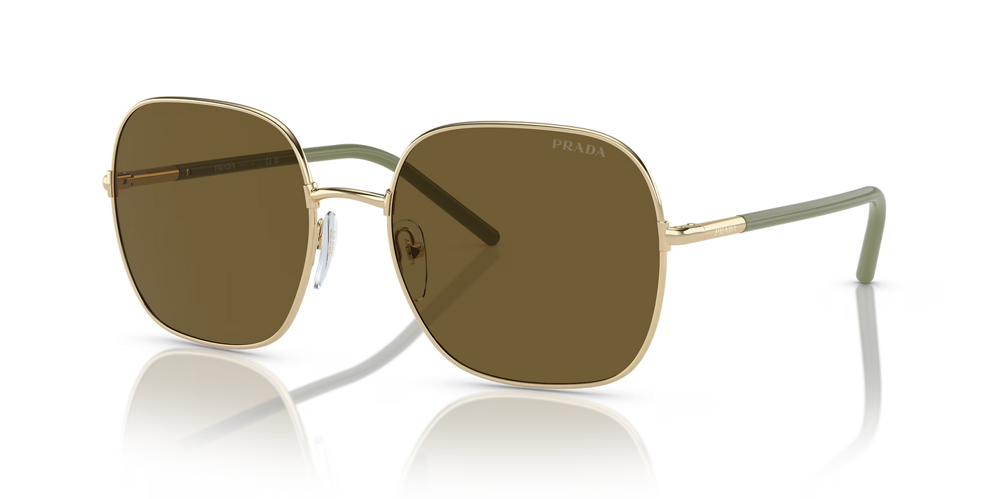 Prada Sunglasses Gold-Brown | Prada PR 67XS Gold-Brown
