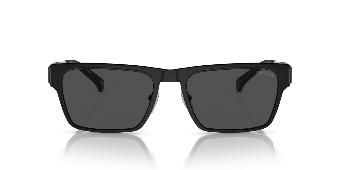 Prada PR 71ZS Matte Black-Dark Grey Sunglasses