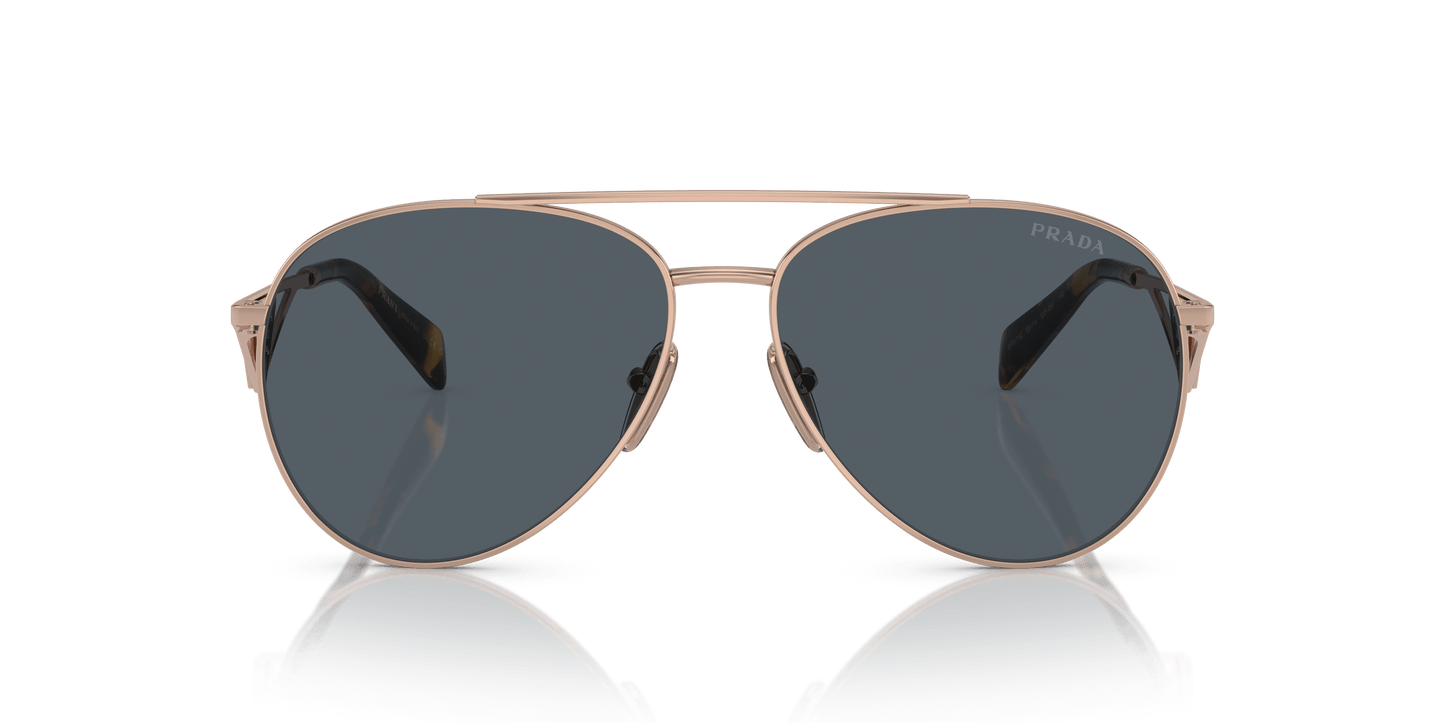 Prada Sunglasses Rose Gold-Dark Grey | PRADA PR 73ZS Rose Gold-Dark Grey