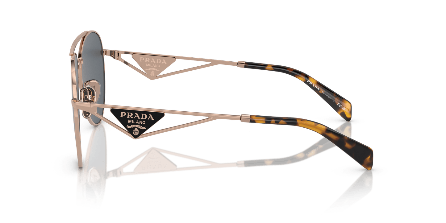 Prada Sunglasses Rose Gold-Dark Grey | PRADA PR 73ZS Rose Gold-Dark Grey