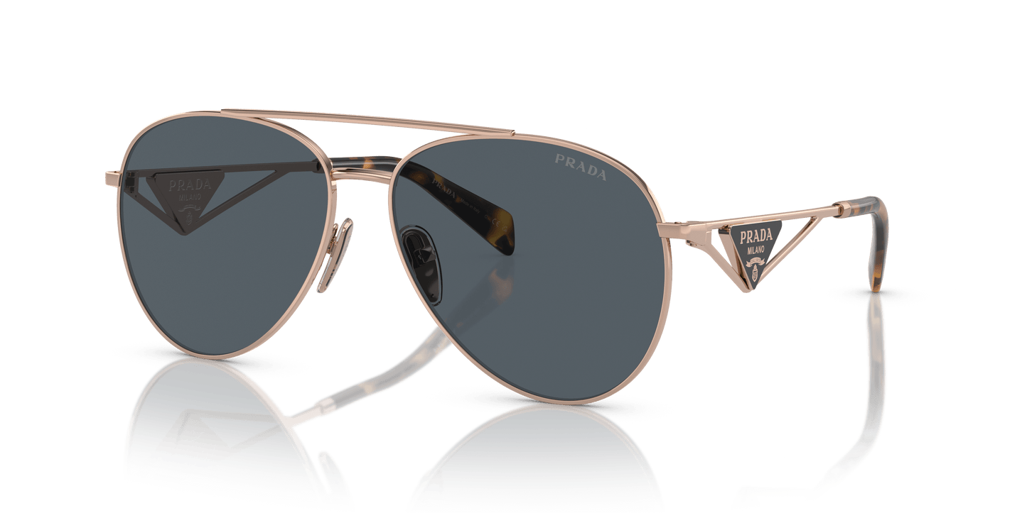 Prada Sunglasses Rose Gold-Dark Grey | PRADA PR 73ZS Rose Gold-Dark Grey