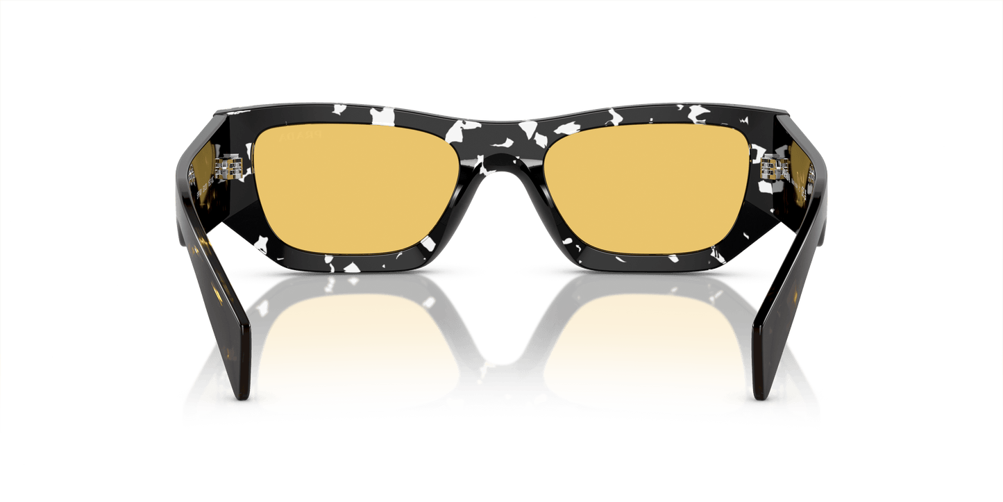 Prada Havana Black Transparent-Yellow Sunglasses | PRADA PR A01S Havana Black Transparent-Yellow