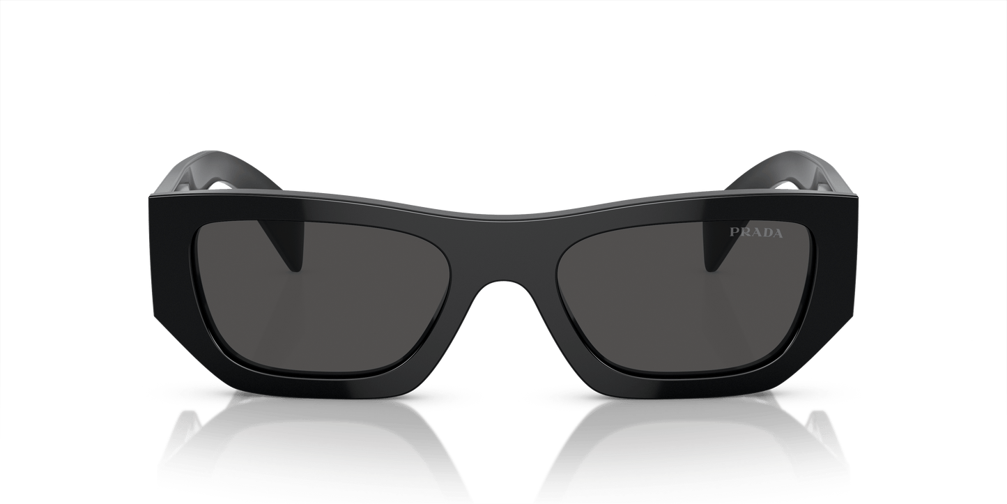 משקפי שמש פראדה שחור-אפור כהה | PRADA PR A01S Black-Dark Grey