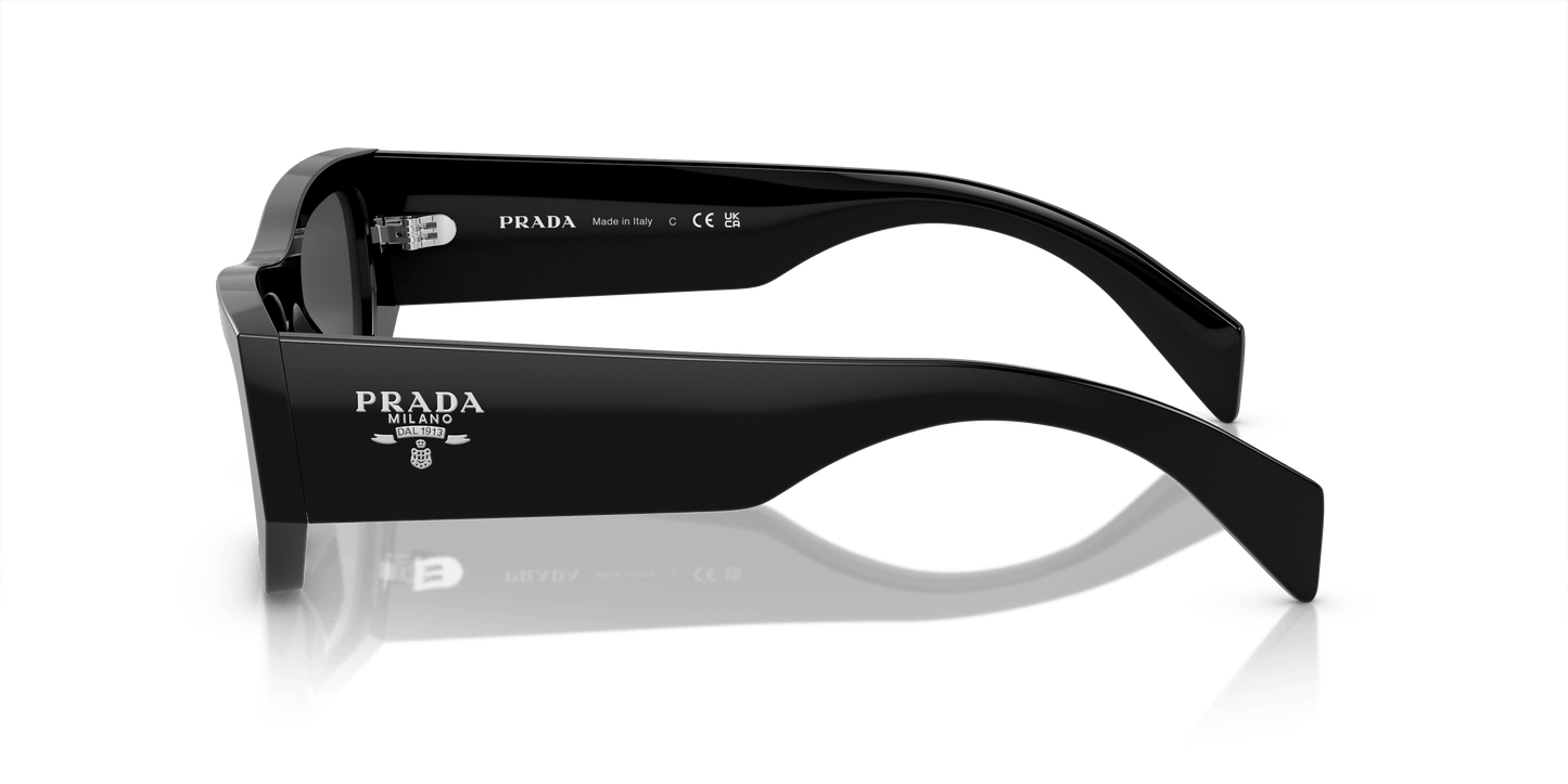משקפי שמש פראדה שחור-אפור כהה | PRADA PR A01S Black-Dark Grey