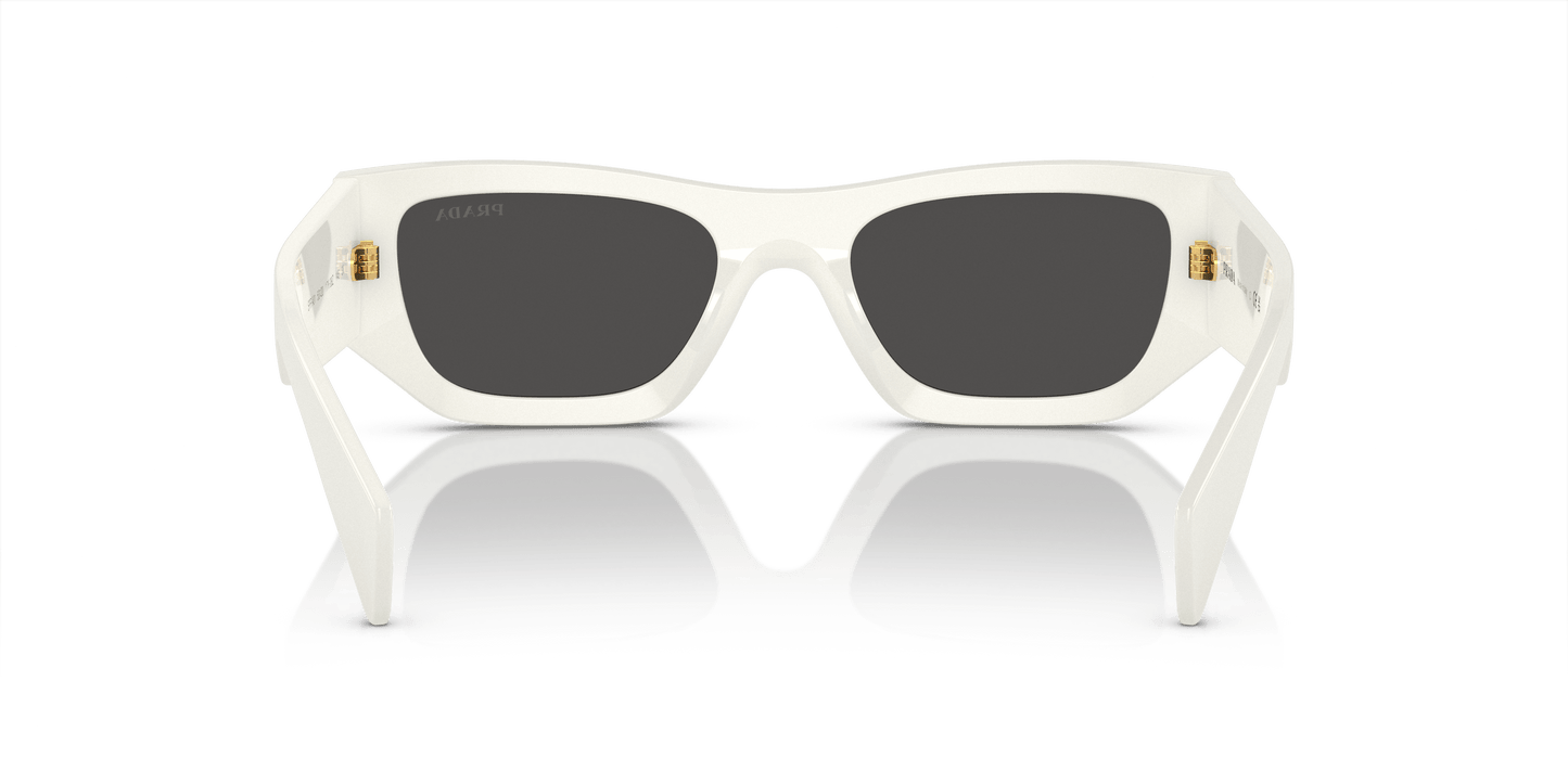 Prada Sunglasses White-Dark Grey | PRADA PR A01S White-Dark Grey
