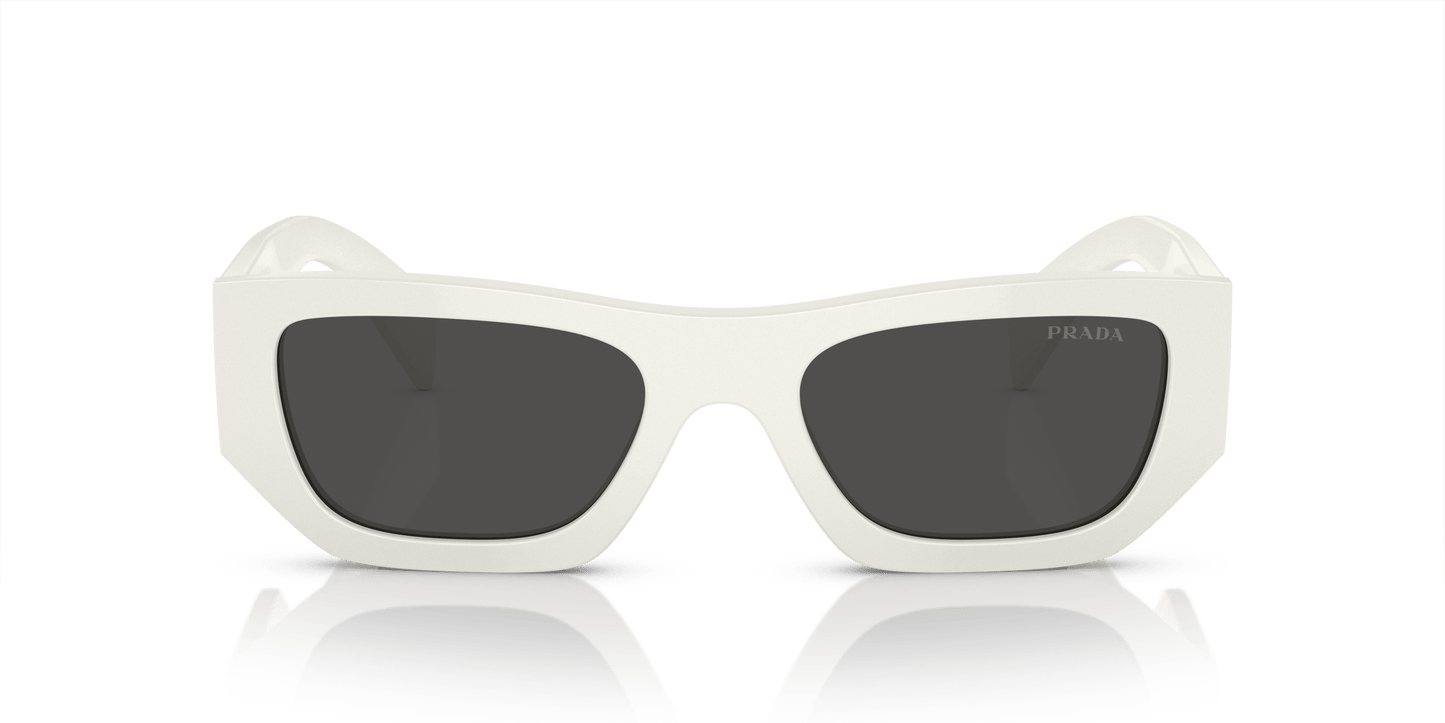 Prada Sunglasses White-Dark Grey | PRADA PR A01S White-Dark Grey