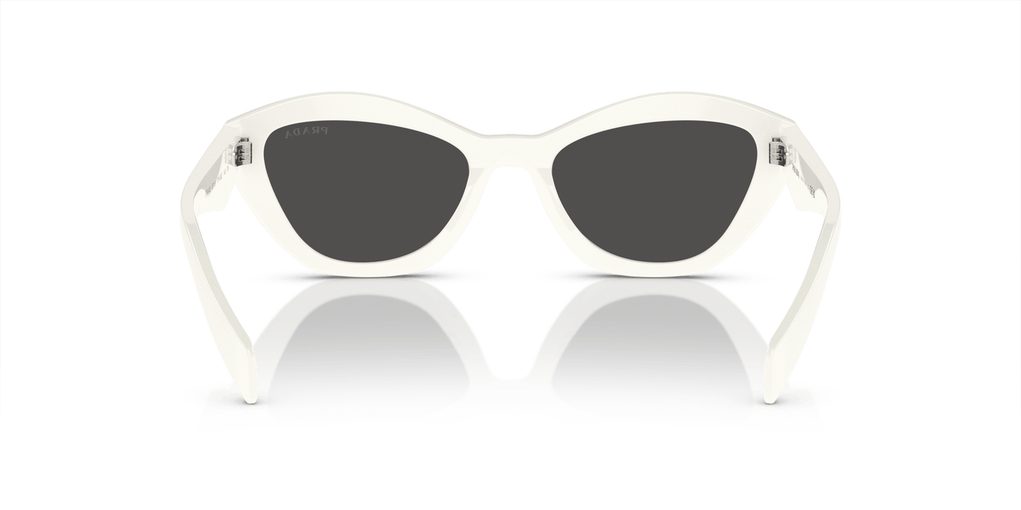 Prada Sunglasses White-Dark Grey | PRADA PR A02S White-Dark Grey