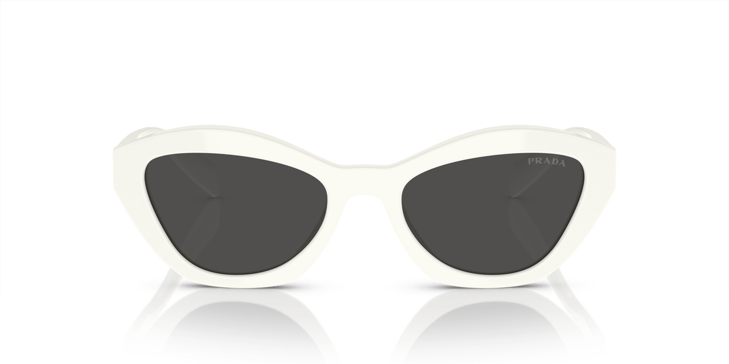 Prada Sunglasses White-Dark Grey | PRADA PR A02S White-Dark Grey