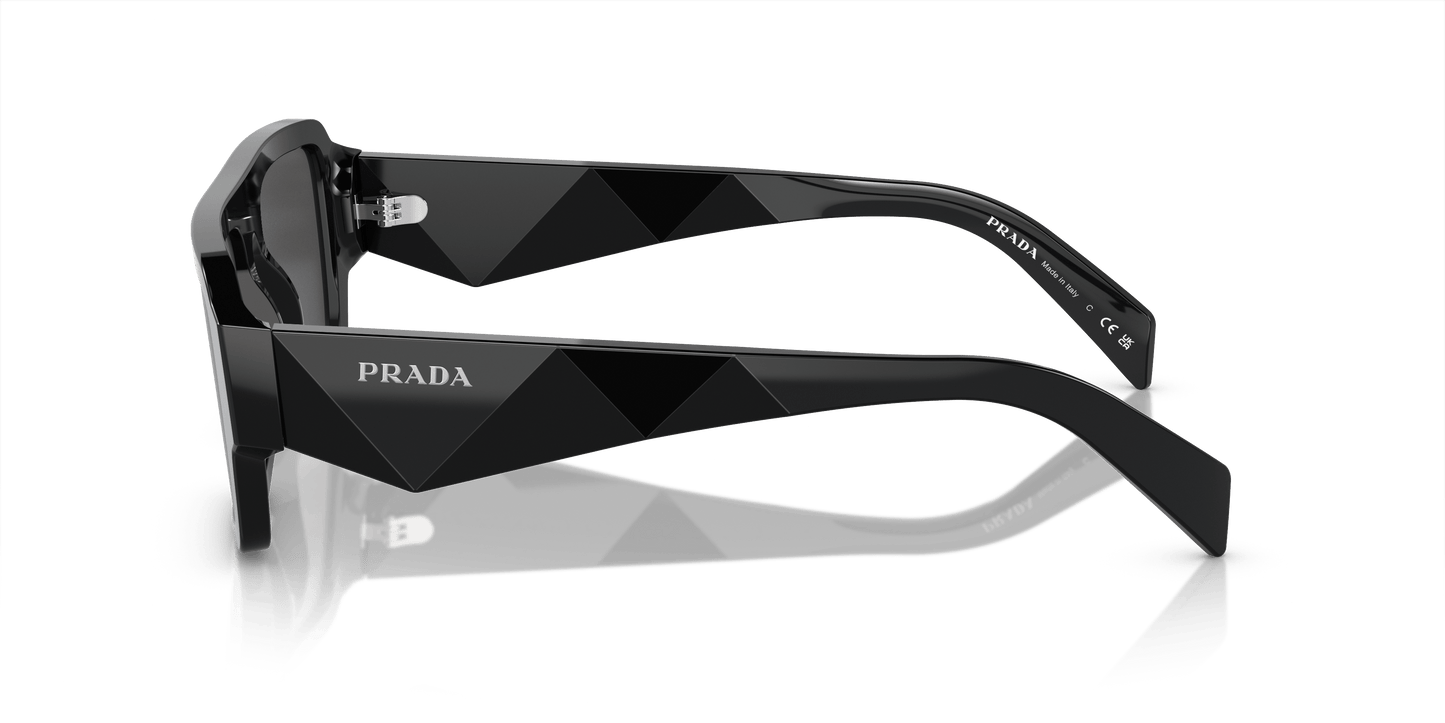 Prada Sunglasses Black-Dark Grey | Prada PR A05S Black-Dark Grey