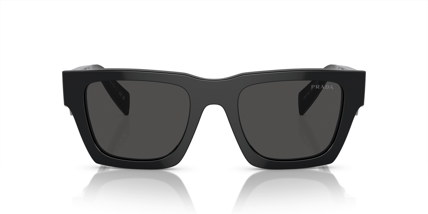 Prada Sunglasses Black-Dark Grey | Prada PR A06S Black-Dark Grey