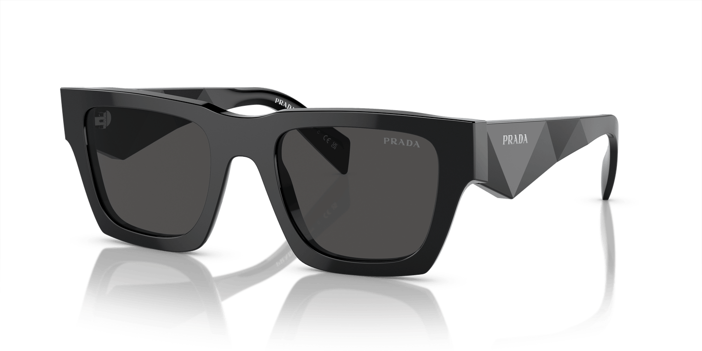 Prada Sunglasses Black-Dark Grey | Prada PR A06S Black-Dark Grey