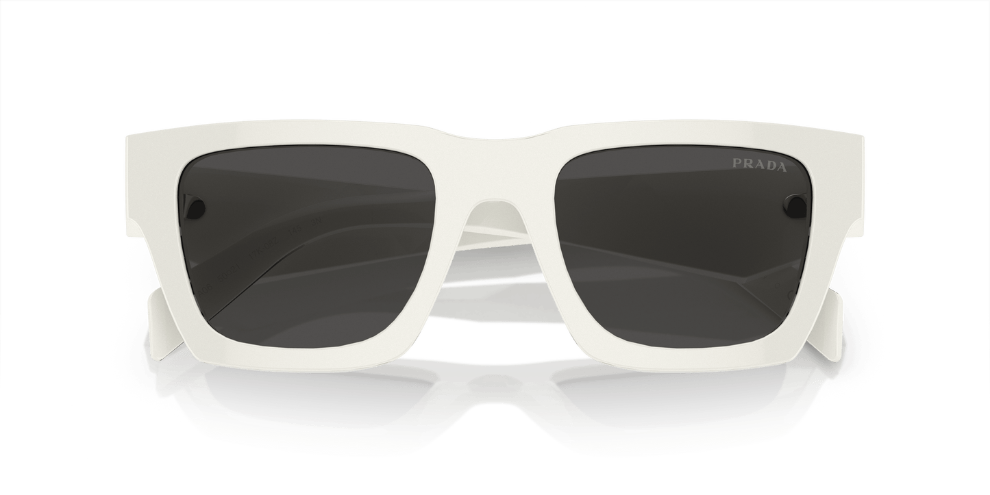 משקפי שמש פראדה טלק-אפור כהה | Prada PR A06S Talc-Dark Grey