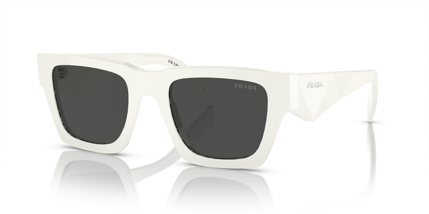 Prada Sunglasses Talc-Dark Grey | Prada PR A06S Talc-Dark Grey