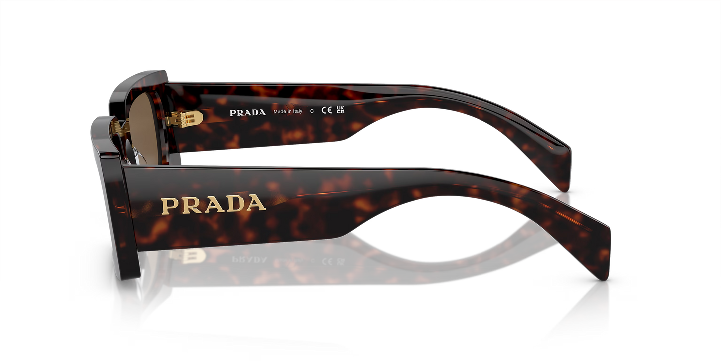 Prada Sunglasses Brown-Brown | Prada PR A07S Brown-Brown