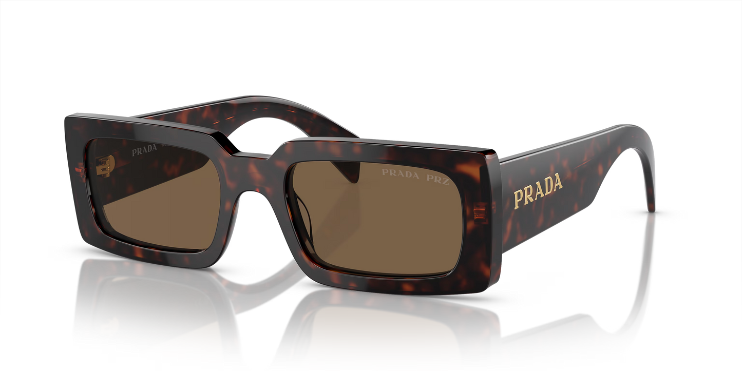 Prada Sunglasses Brown-Brown | Prada PR A07S Brown-Brown