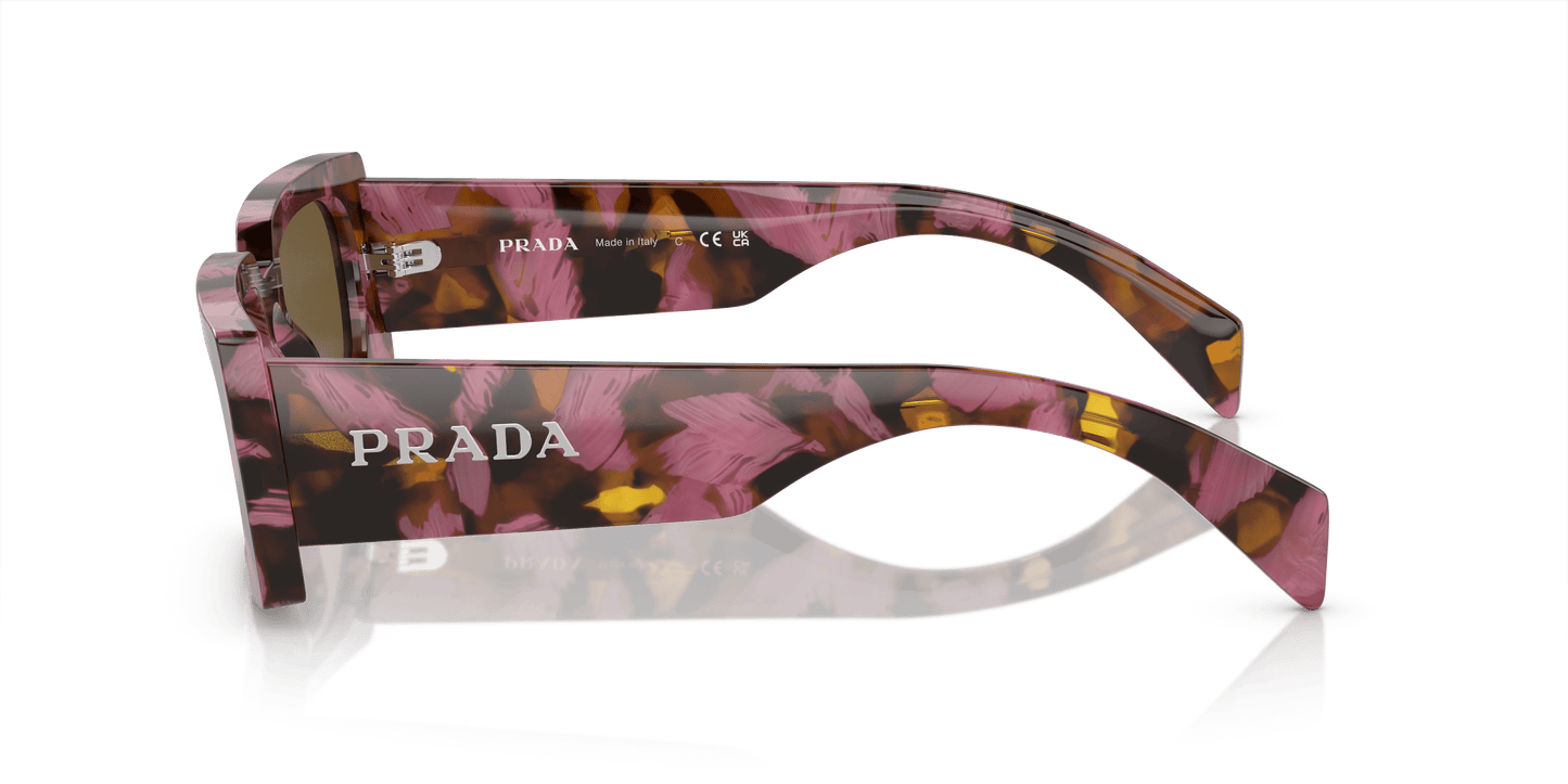 Prada Sunglasses Mahogany-Dark Brown | PRADA PR A07S Mahogany-Dark Brown