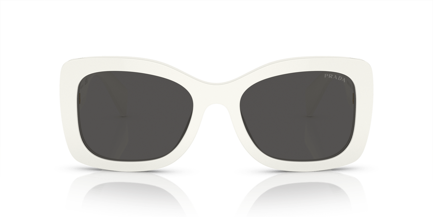 Prada Sunglasses Talc-Dark Grey | PRADA PR A08S Talc-Dark Grey