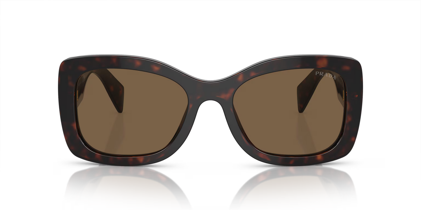Prada Sunglasses Brown-Brown | Prada PR A08S Brown-Brown