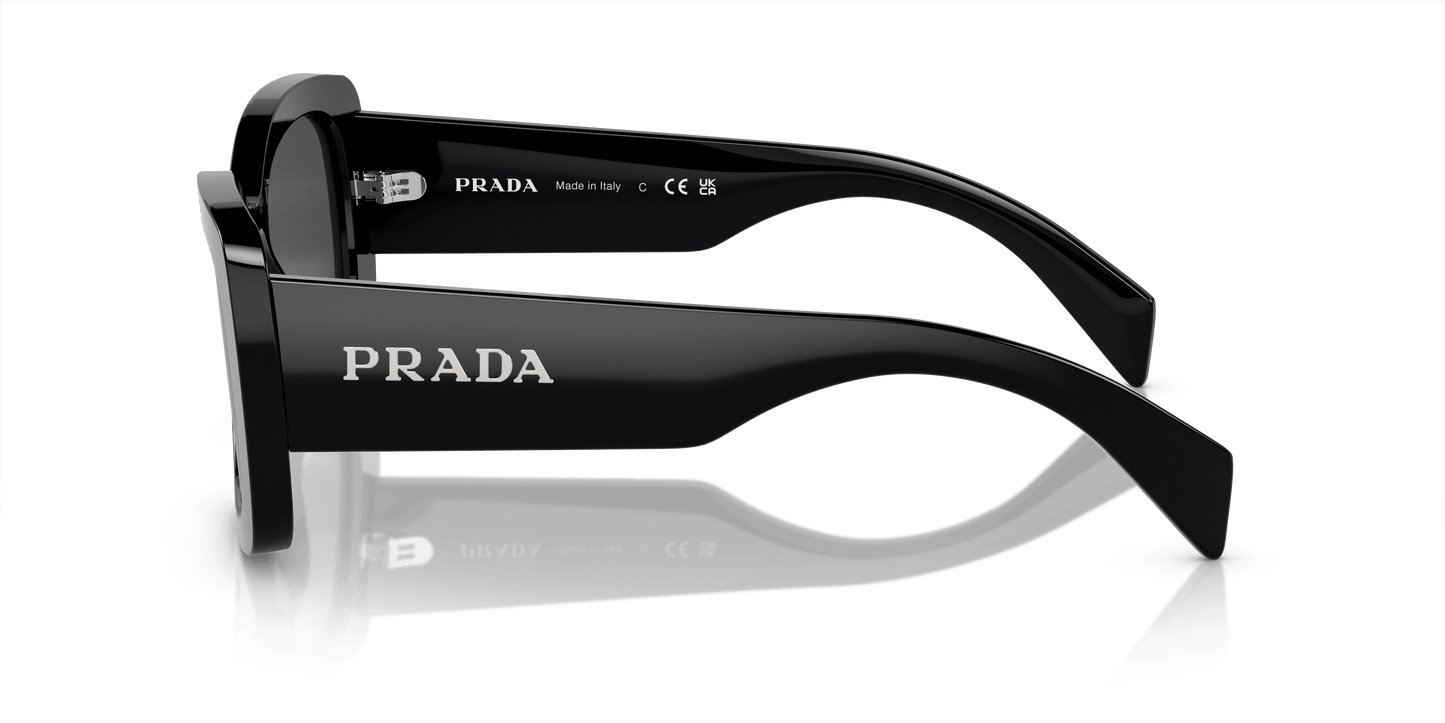 Prada Sunglasses Black-Dark Grey | PRADA PR A08S Black-Dark Grey
