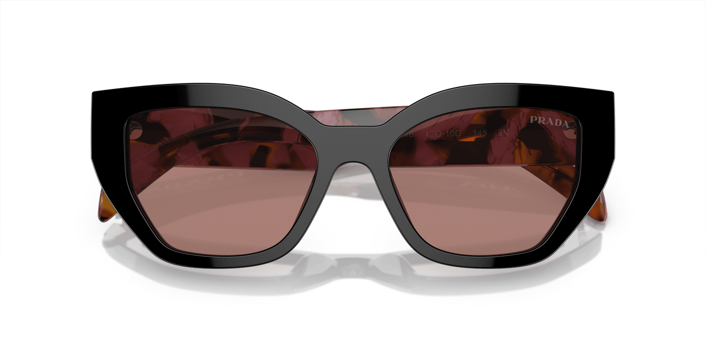 משקפי שמש של פראדה מהגוני-חום בהיר | PRADA PR A09S Mahogany-Light Brown