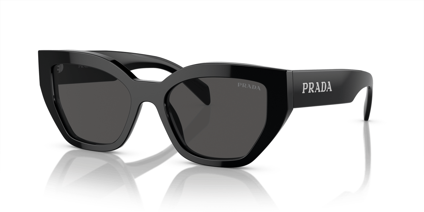Prada Sunglasses Black-Dark Grey | PRADA PR A09S Black-Dark Grey