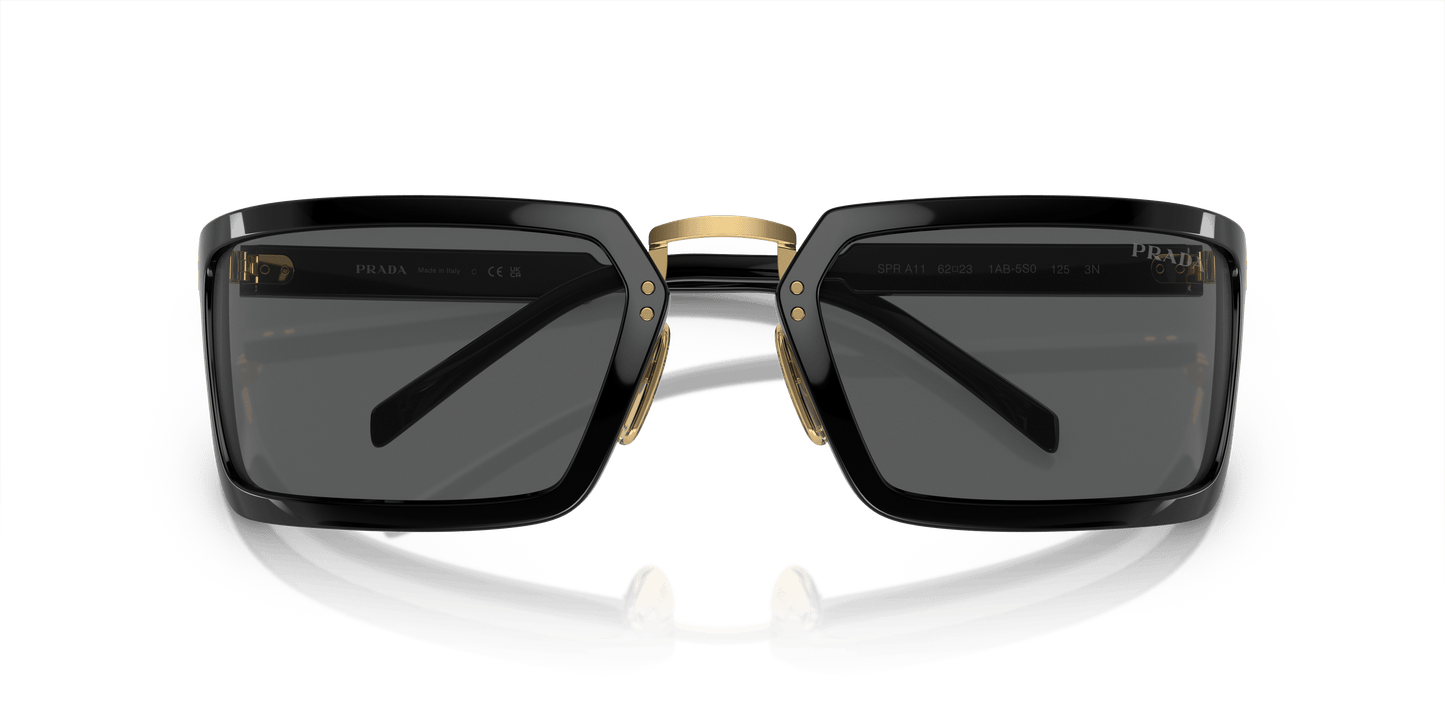 Prada Sunglasses Black-Dark Grey | PRADA PR A11S Black-Dark Grey