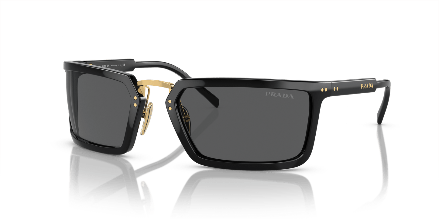 Prada Sunglasses Black-Dark Grey | PRADA PR A11S Black-Dark Grey