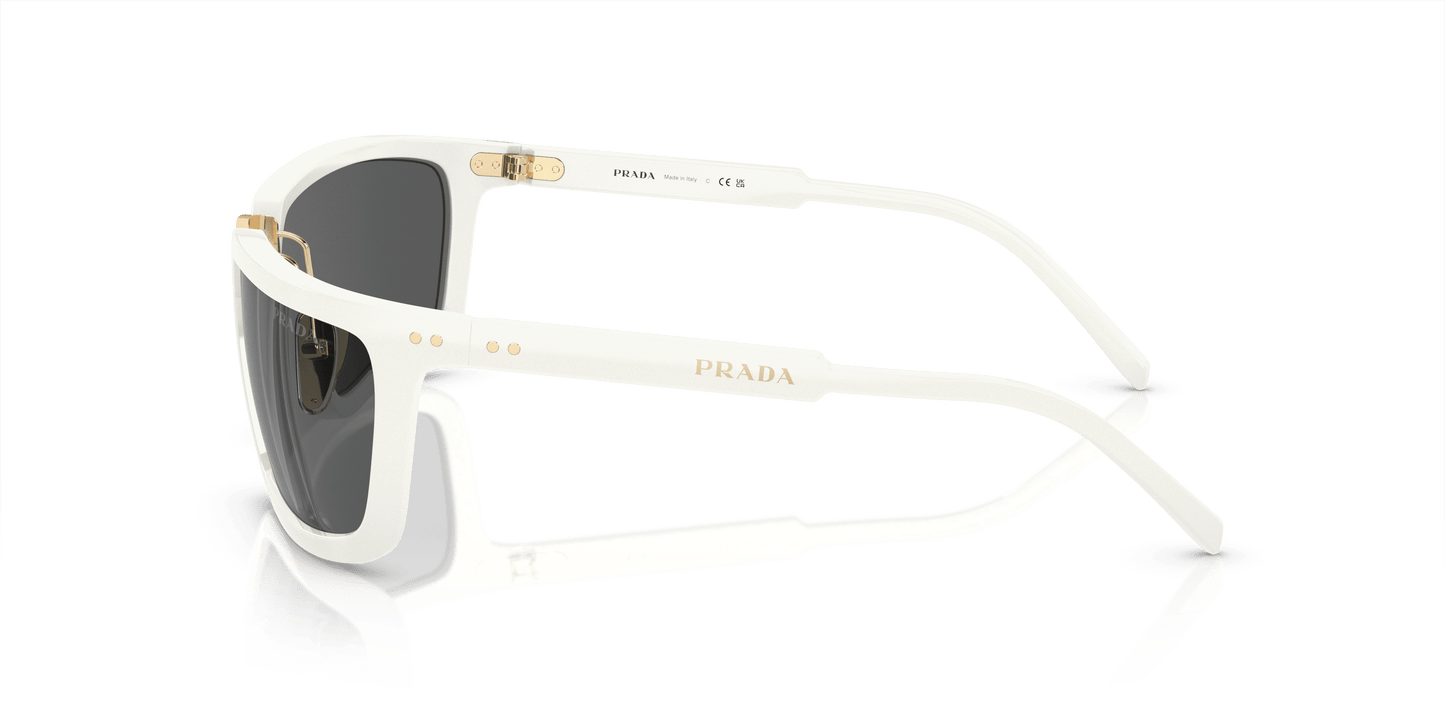 Prada Sunglasses White-Dark Grey | PRADA PR A11S White-Dark Grey