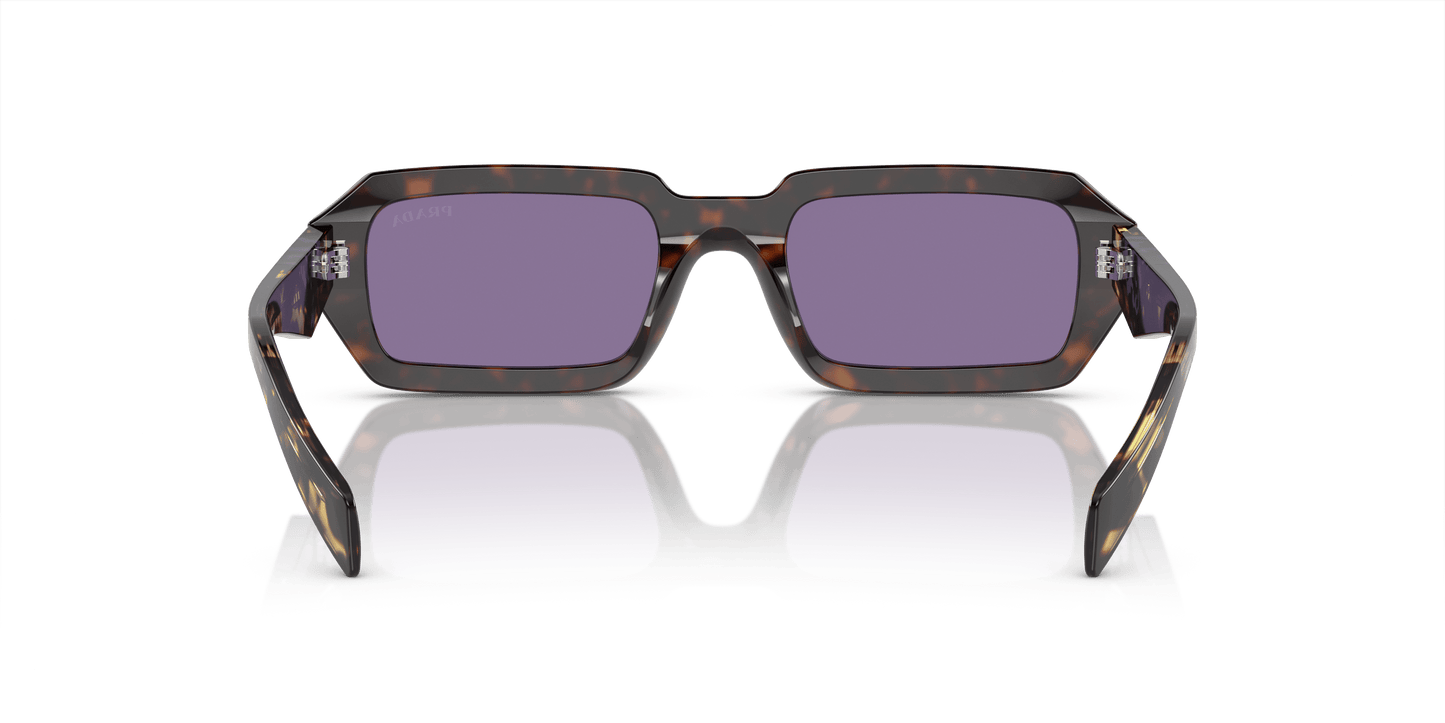 Prada Sunglasses Violet Mirror Silver Internal | PRADA PR A12S Havana-Violet Mirror Silver Internal